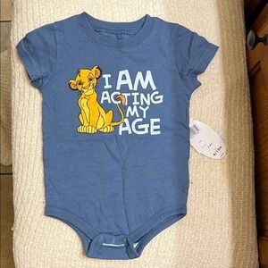 Disney Simba Baby Onsie
